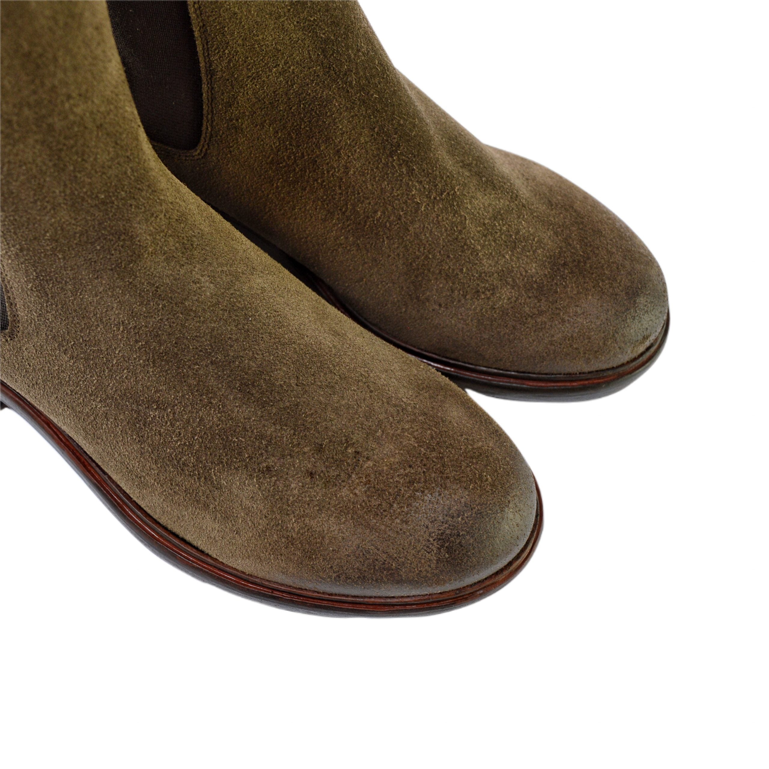 Ton Goût TENDER stivaletto chelsea camoscio coffee
