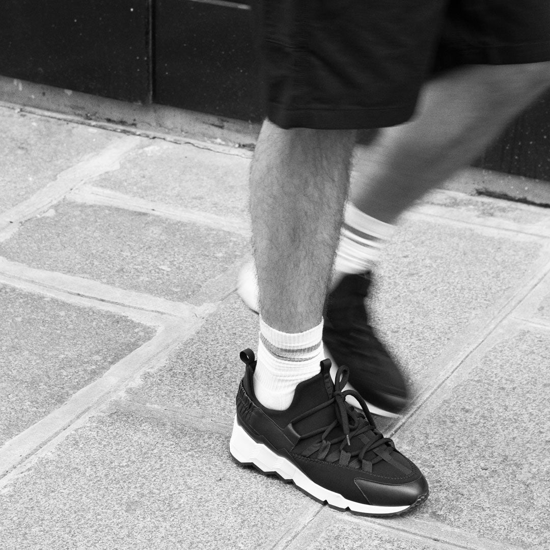 Pierre Hardy Trek Comet LX01Z sneakers uomo nere tessuto
