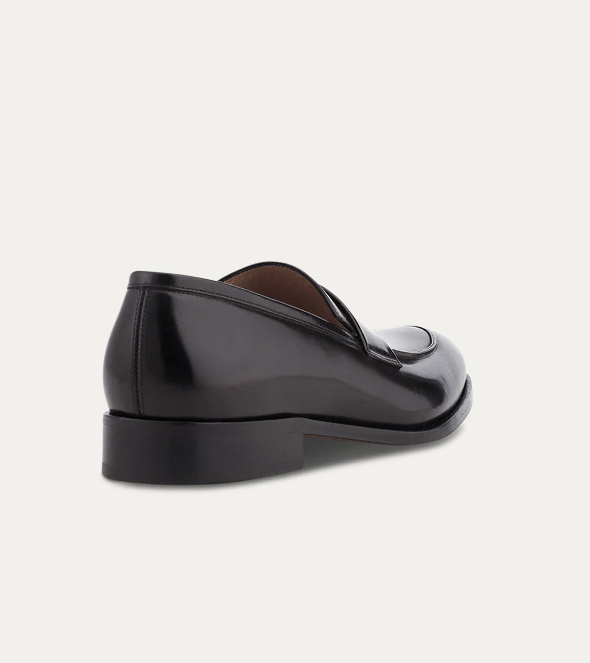 Ace Marks Jack mocassini loafer uomo pelle nero