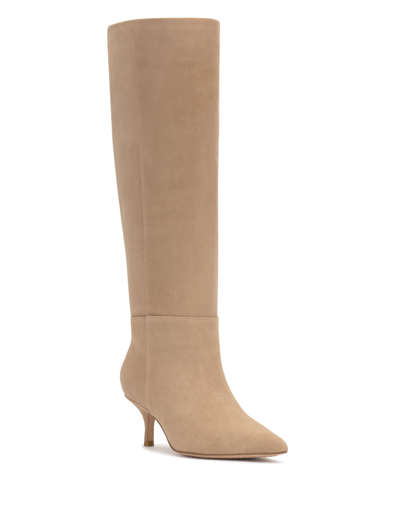 Vince Camuto Tansie stivali alti tacco gattino
