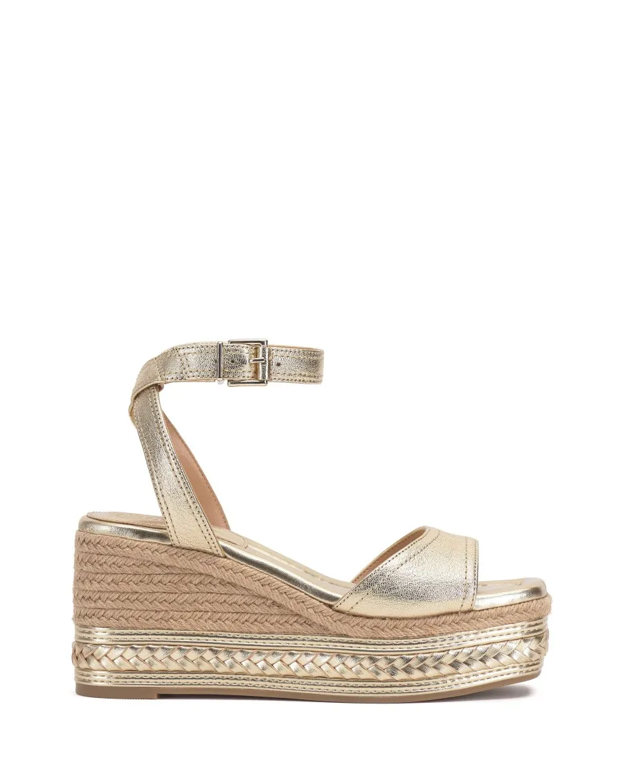 Vince Camuto Lilla Sandalo Zeppa Espadrillas Donna