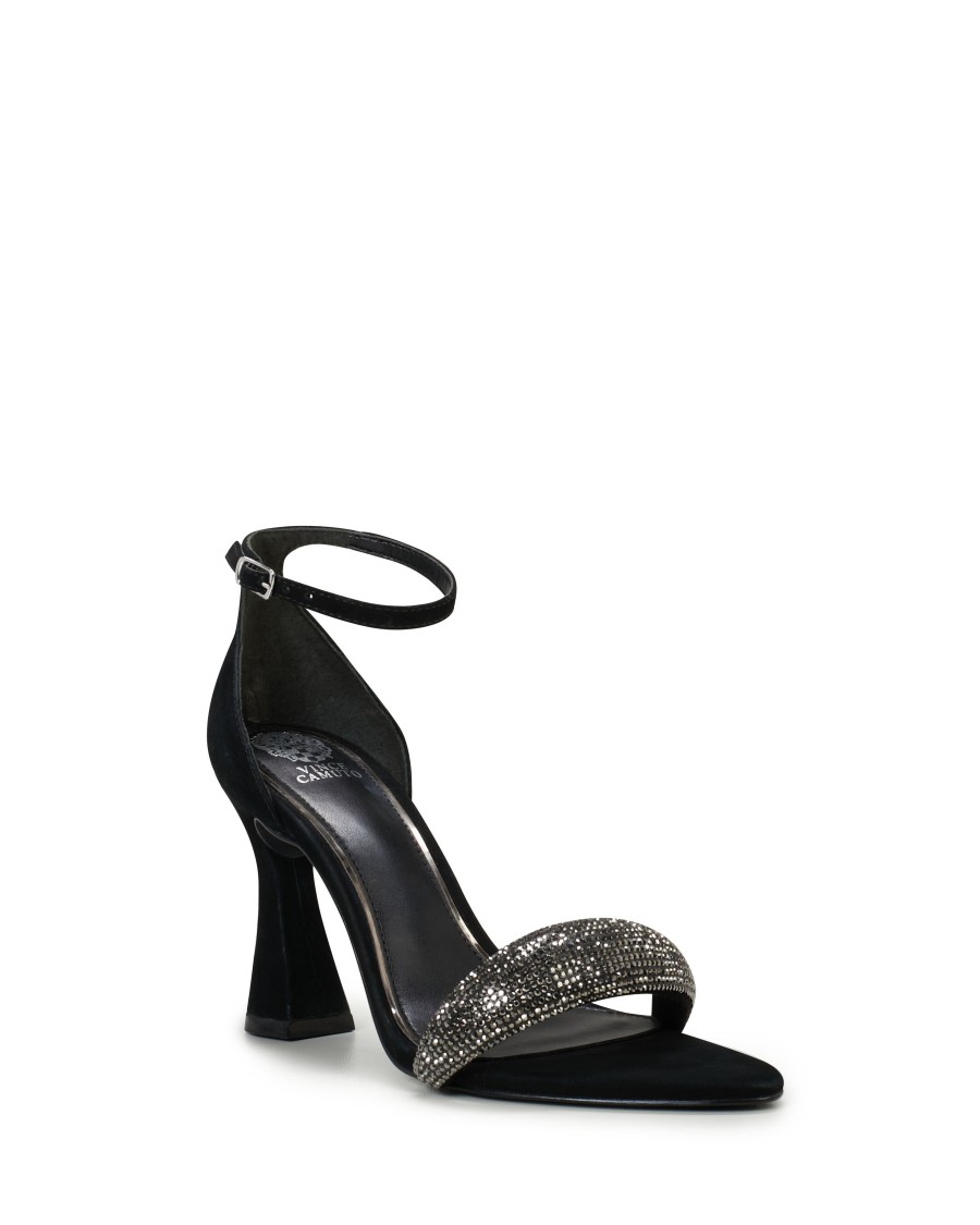 Vince Camuto Aylen sandalo strass donna tacco svasato
