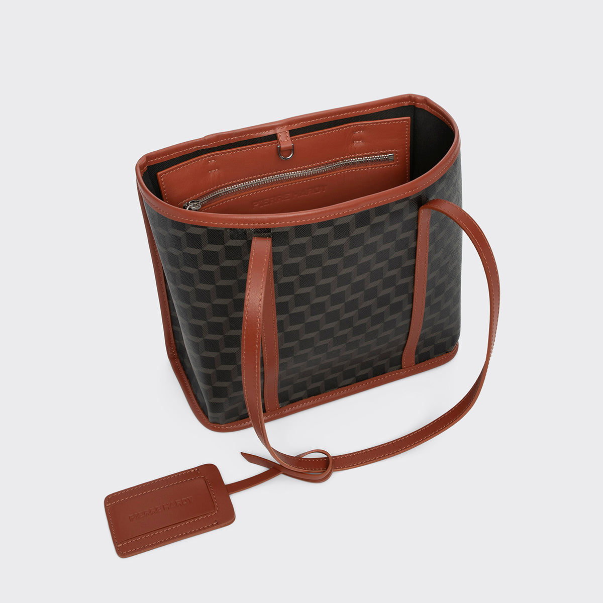 Pierre Hardy Cab MA-0003014 tote mini donna nero pelle