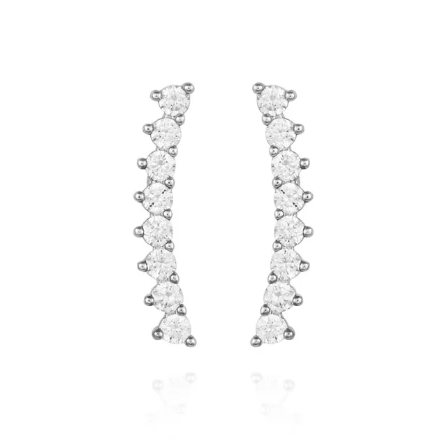 Vince Camuto Earrings orecchini climber zirconi donna