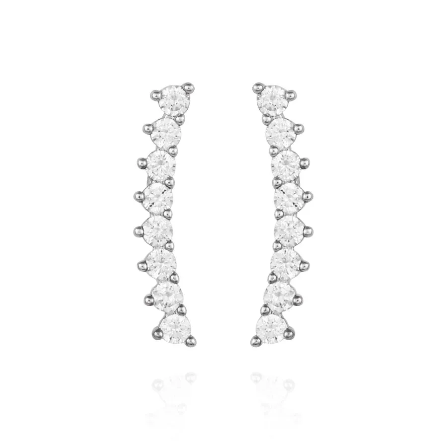 Vince Camuto Earrings orecchini climber zirconi donna