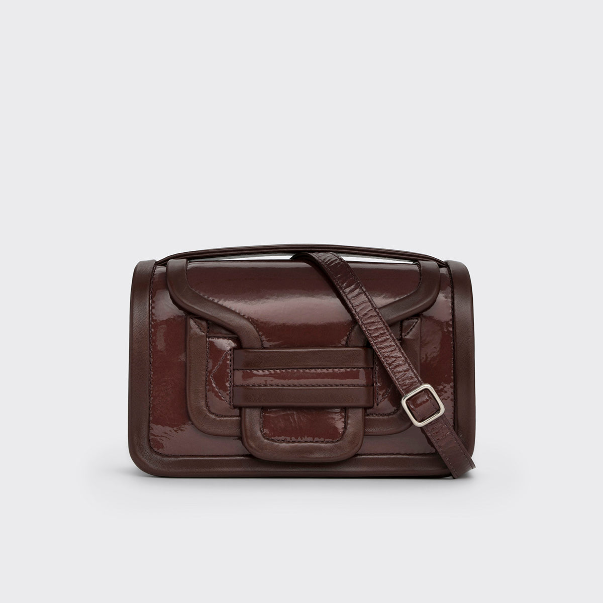 Pierre Hardy Alpha borsa a mano marrone pelle