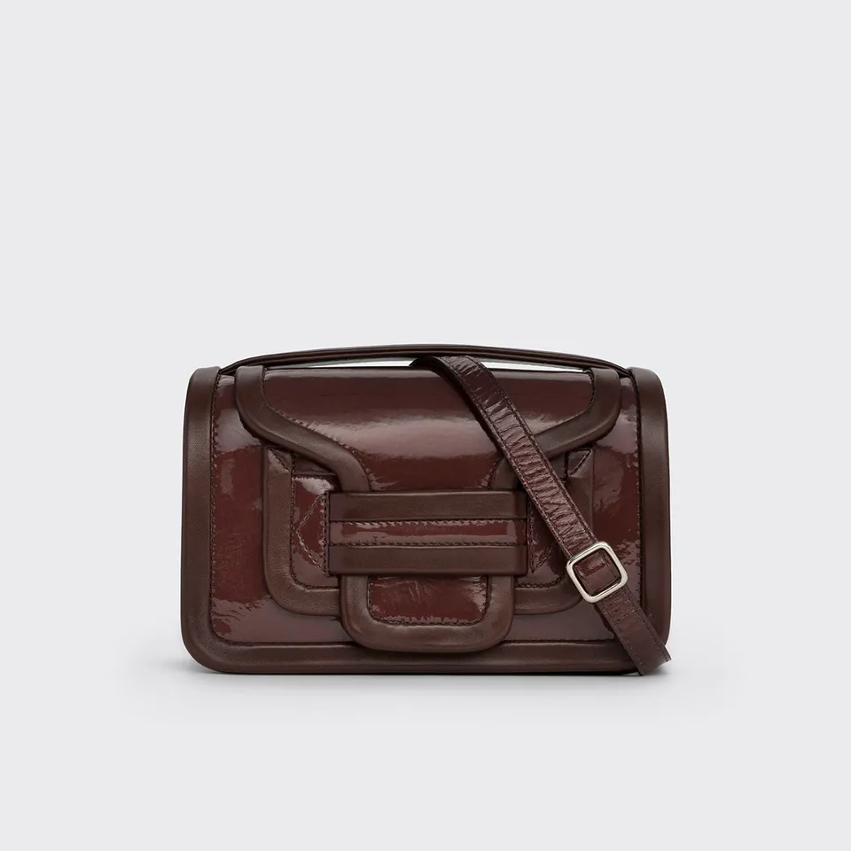 Pierre Hardy Alpha borsa a mano marrone pelle