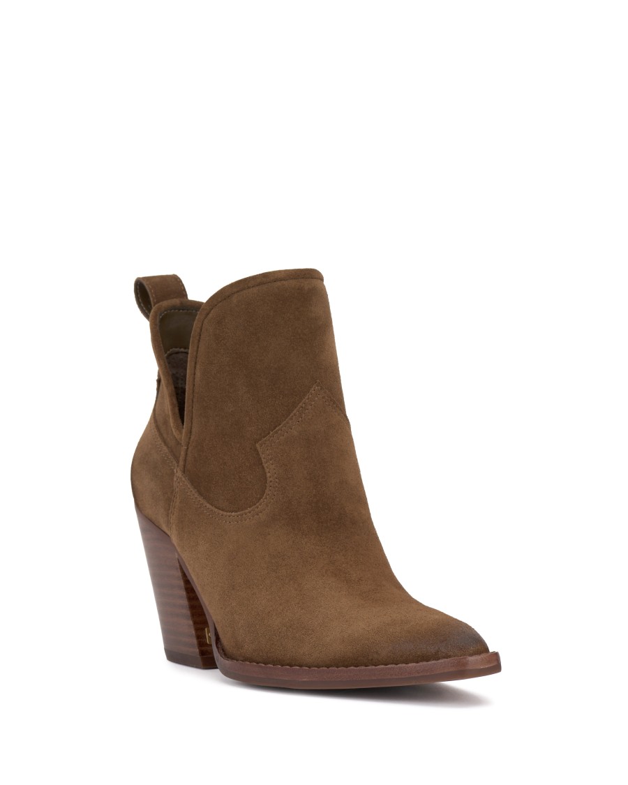 Vince Camuto Phaidra Stivaletto Western Tacco Blocco