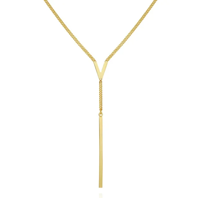 Vince Camuto Lariat Y Collana a Y Oro da Donna