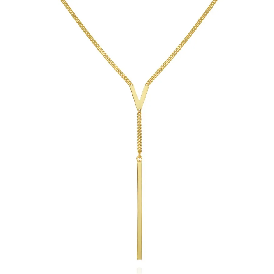 Vince Camuto Lariat Y Collana a Y Oro da Donna