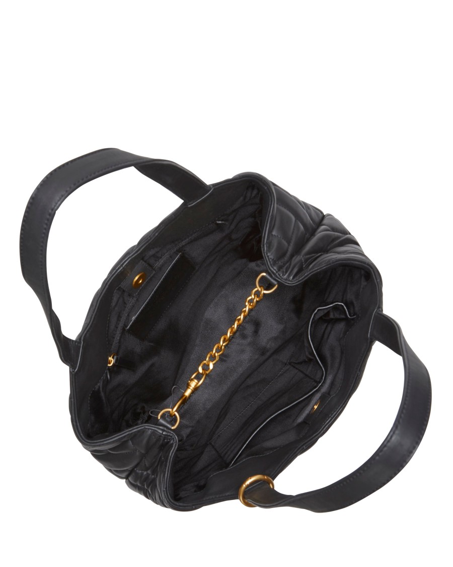 Vince Camuto Kisho tote bag trapuntata catena oro