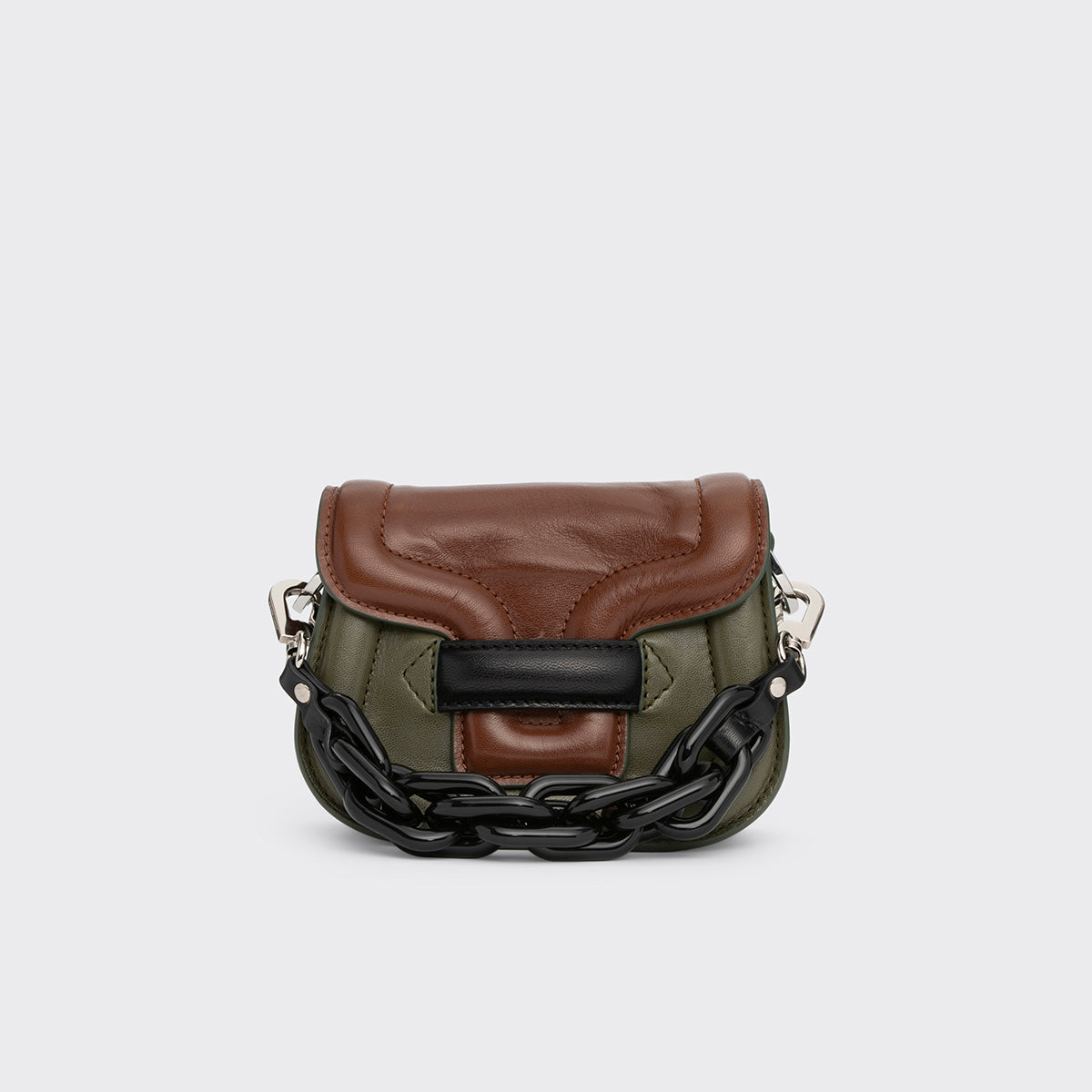 Pierre Hardy Alphaville Micro Alphaville Borsa a Tracolla Kaki Mini