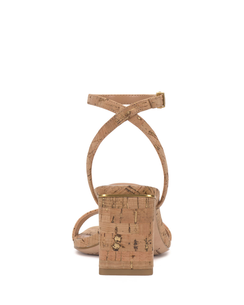 Vince Camuto Hamda Sandalo Tacco Blocco Donna