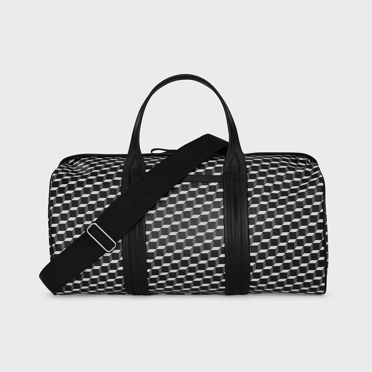 Pierre Hardy Cab borsone viaggio nero maxi pelle