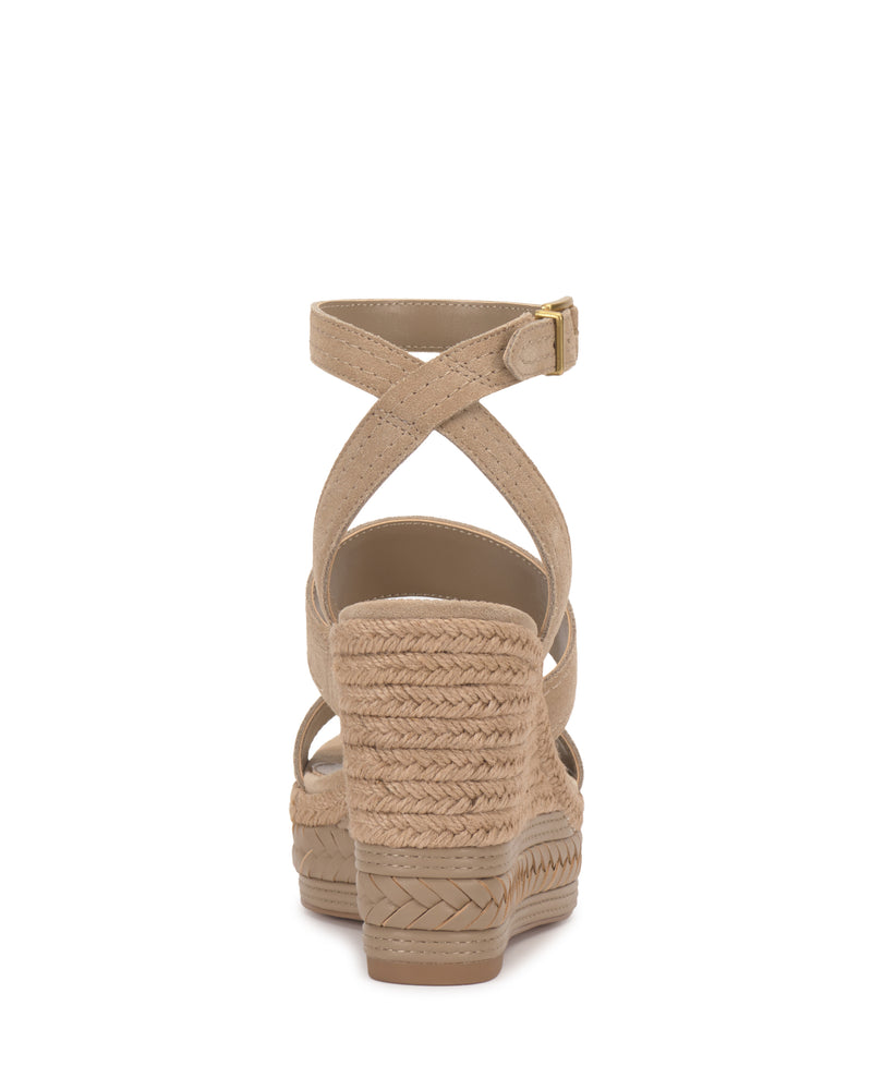 Vince Camuto Esmia sandali con zeppa espadrillas intrecciate