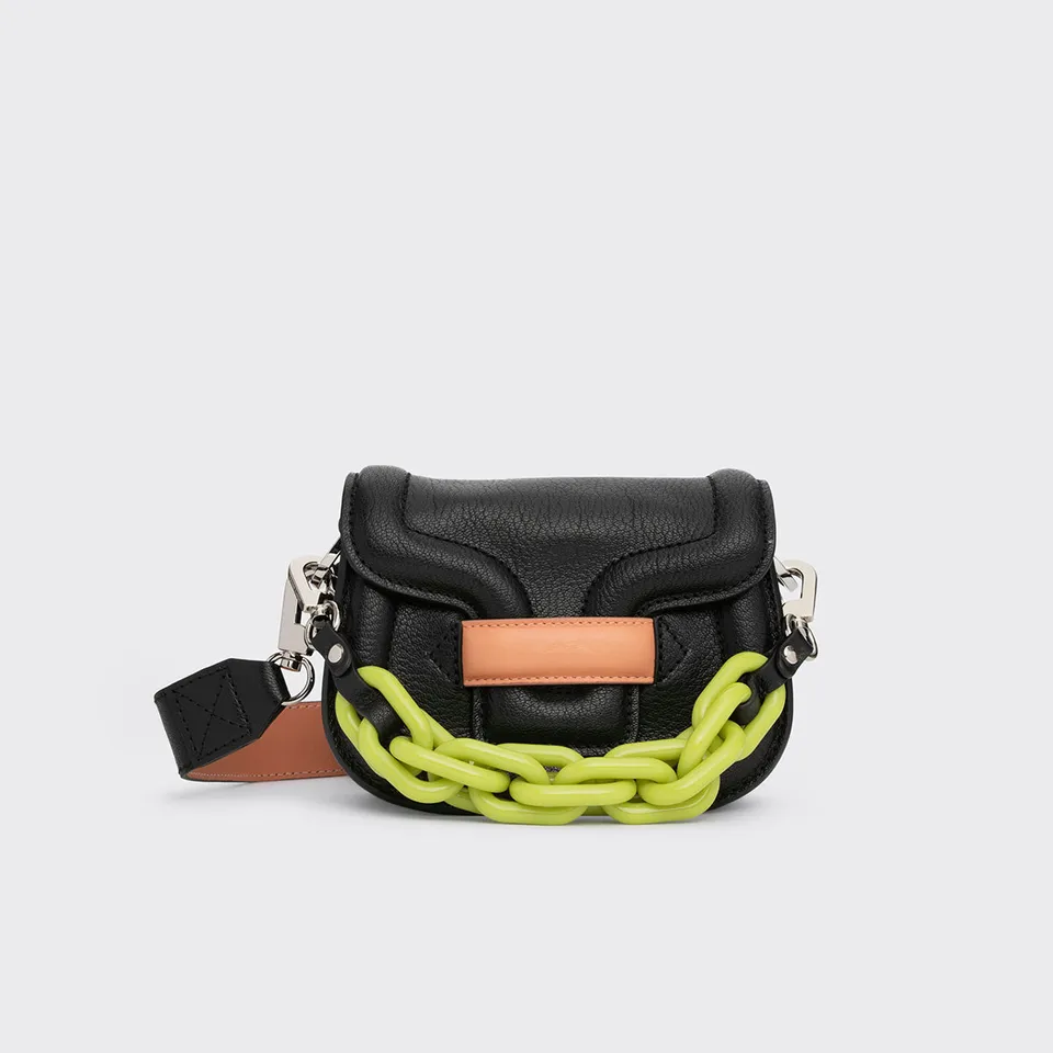 Pierre Hardy Alphaville micro borsa donna nera tracolla