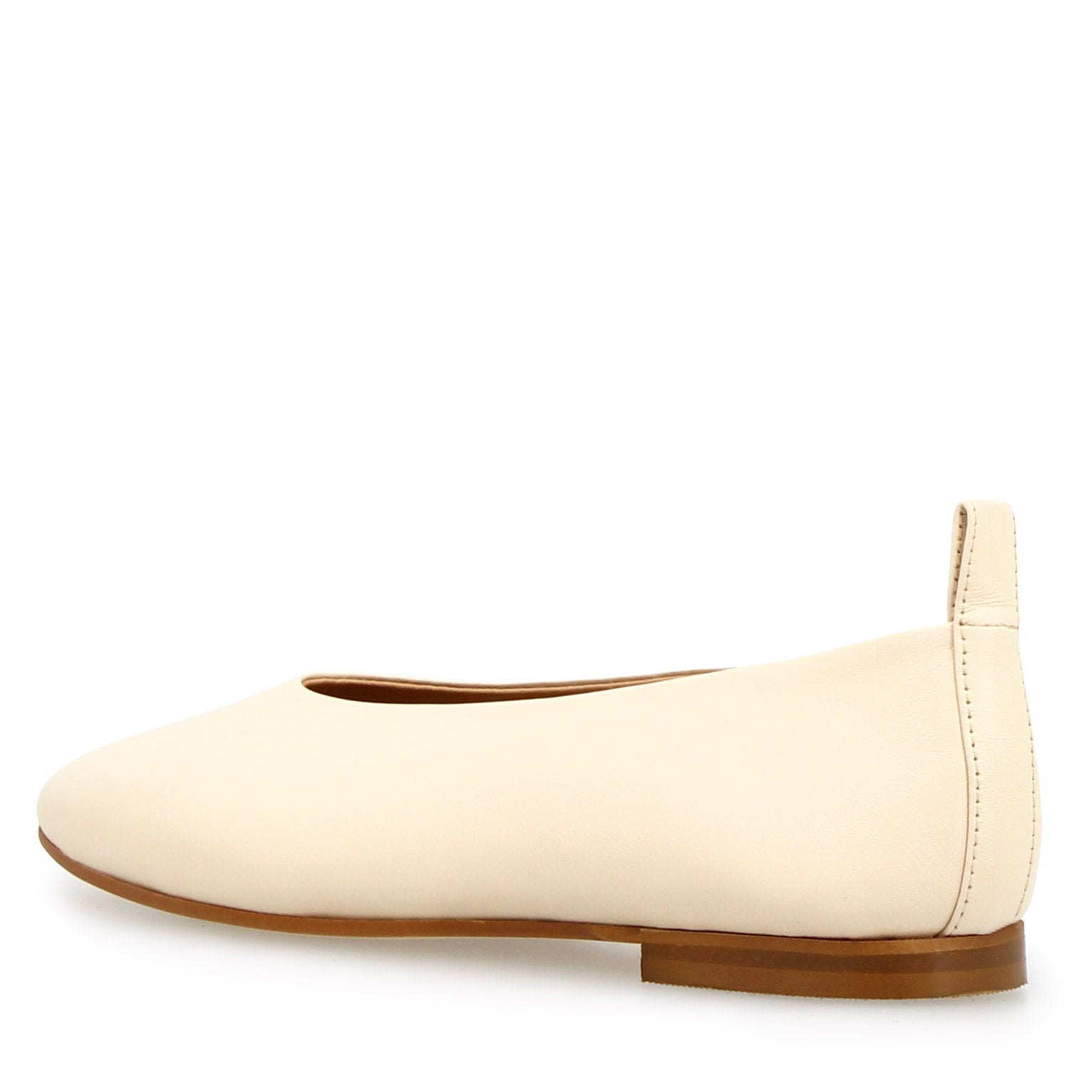 Leonardo Shoes Venere Nappa ballerine donna beige pelle
