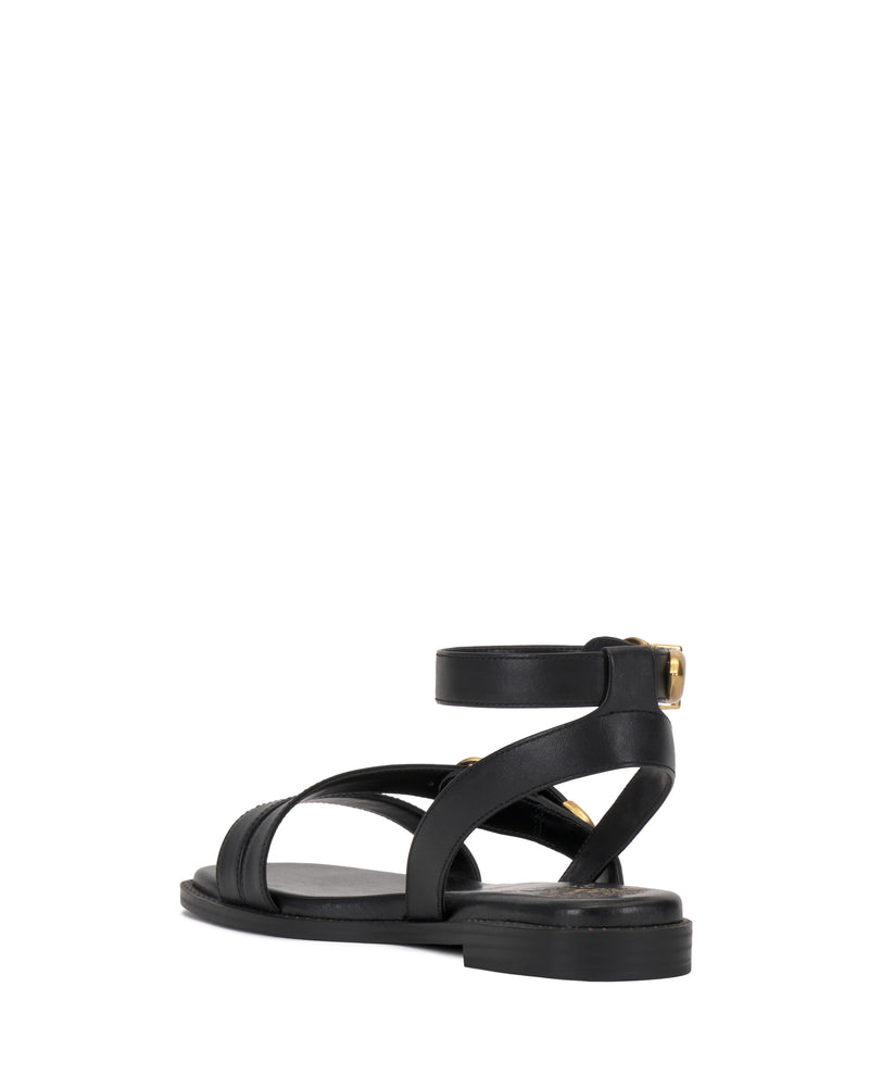 Vince Camuto Neiko Sandalo Piatto con Fibbia Donna