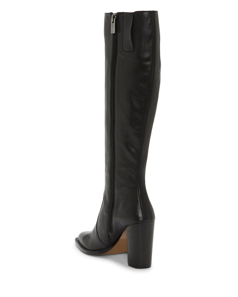 Vince Camuto Lecheya Stivale Alto Pelle Polpaccio Largo