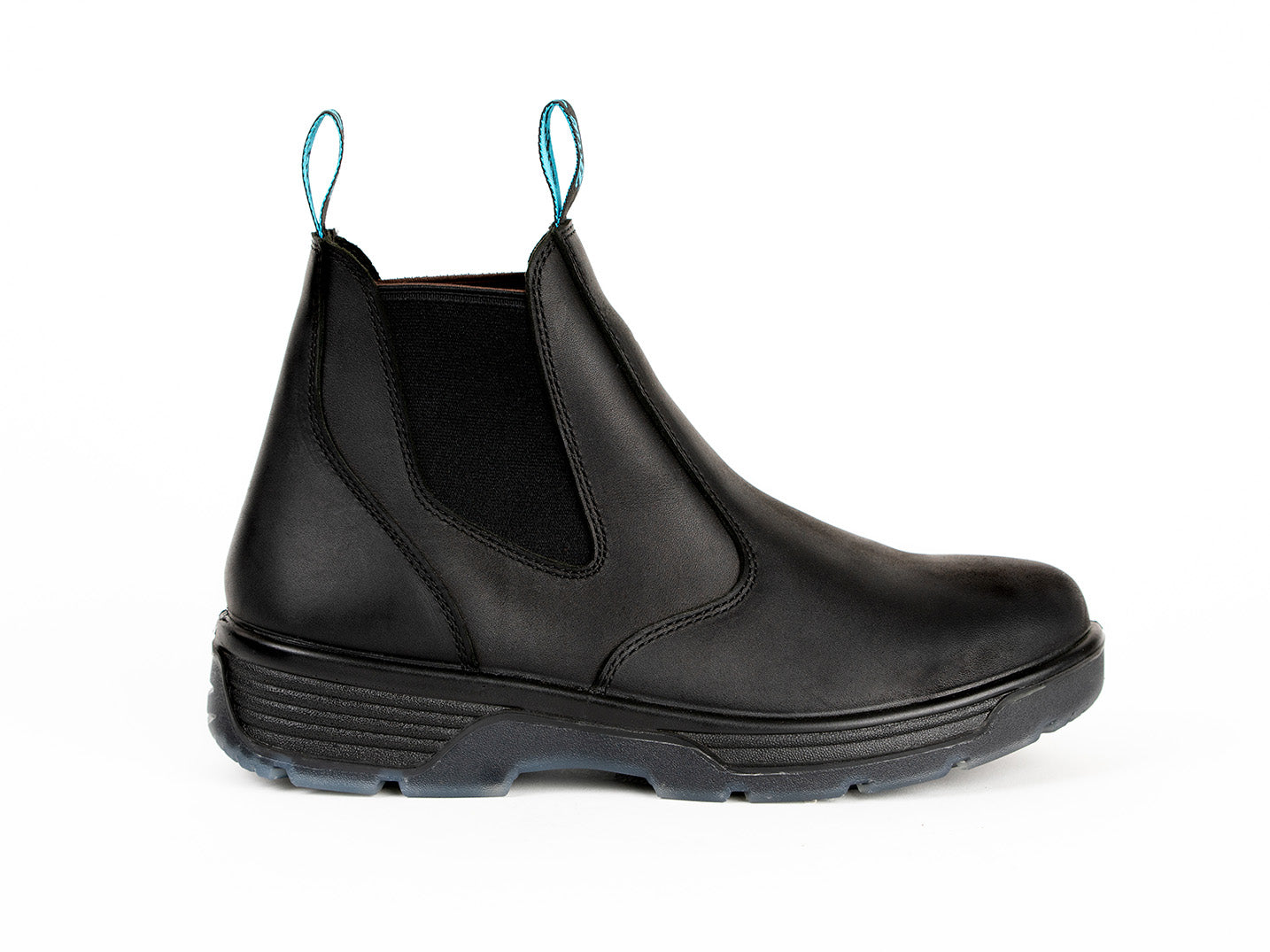Redback Composite Toe Station stivali lavoro nubuck linguetta blu