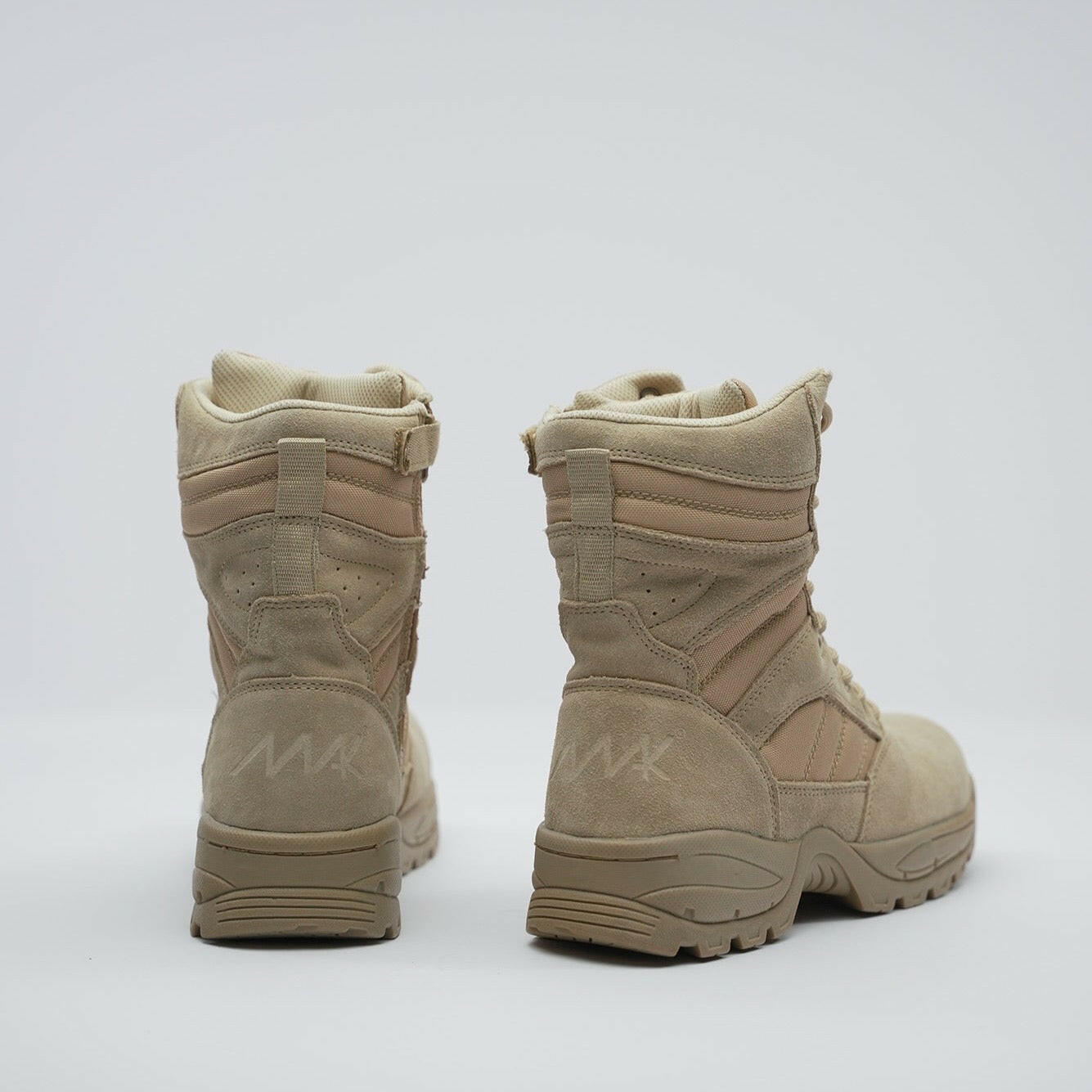 MAK Protector 9 Side Zip Stivale Tattico Desert Tan Punta