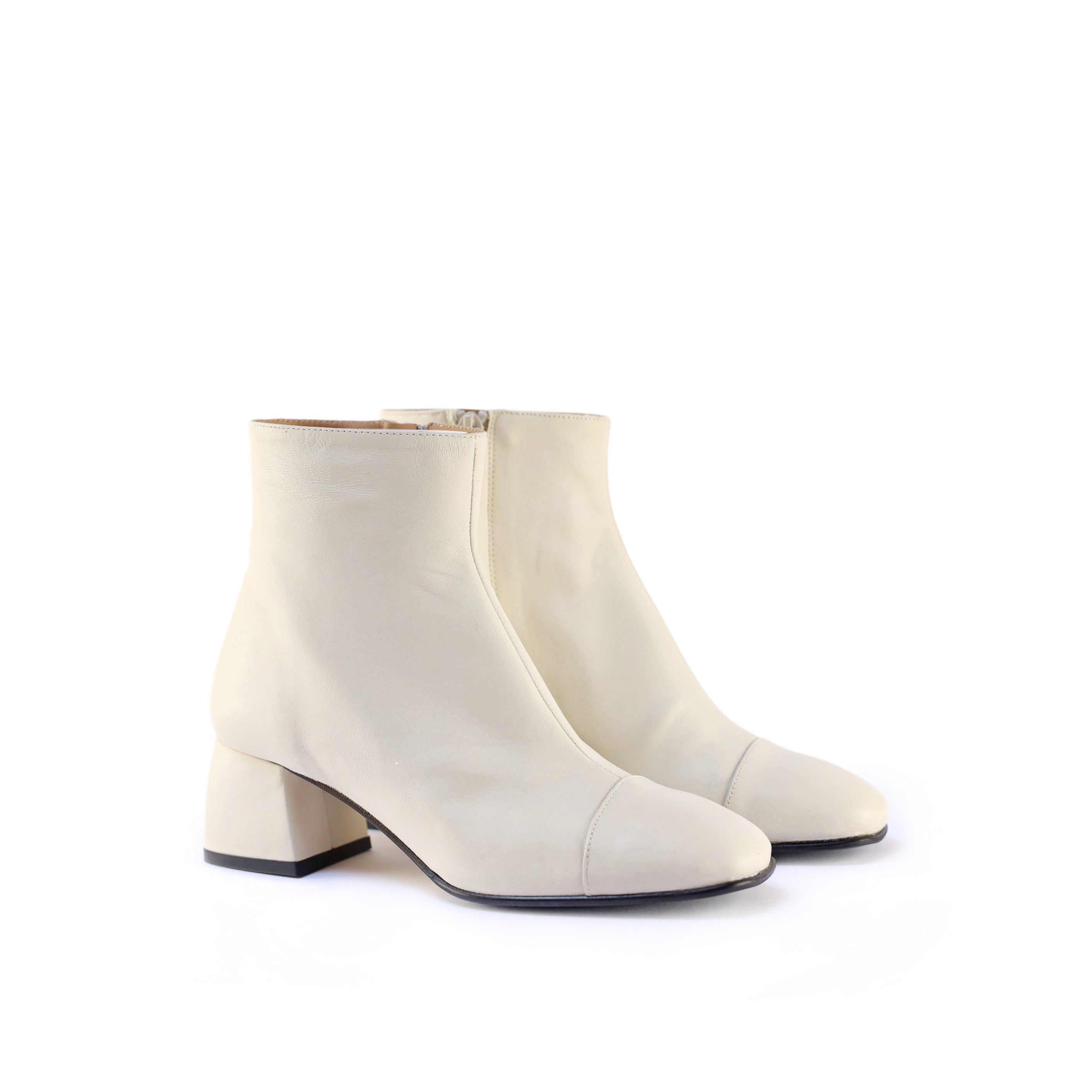 Ton Goût Alexia scarpe donna nappa crudo tacco