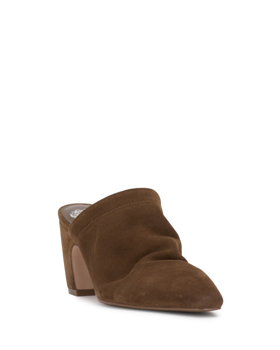 Vince Camuto Carlie mule donna pelle tacco a blocco