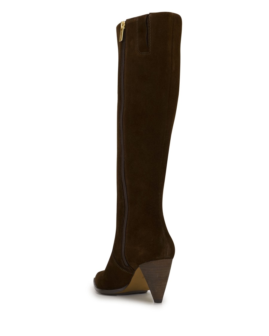 Vince Camuto Nally stivali alti ginocchio tacco cono