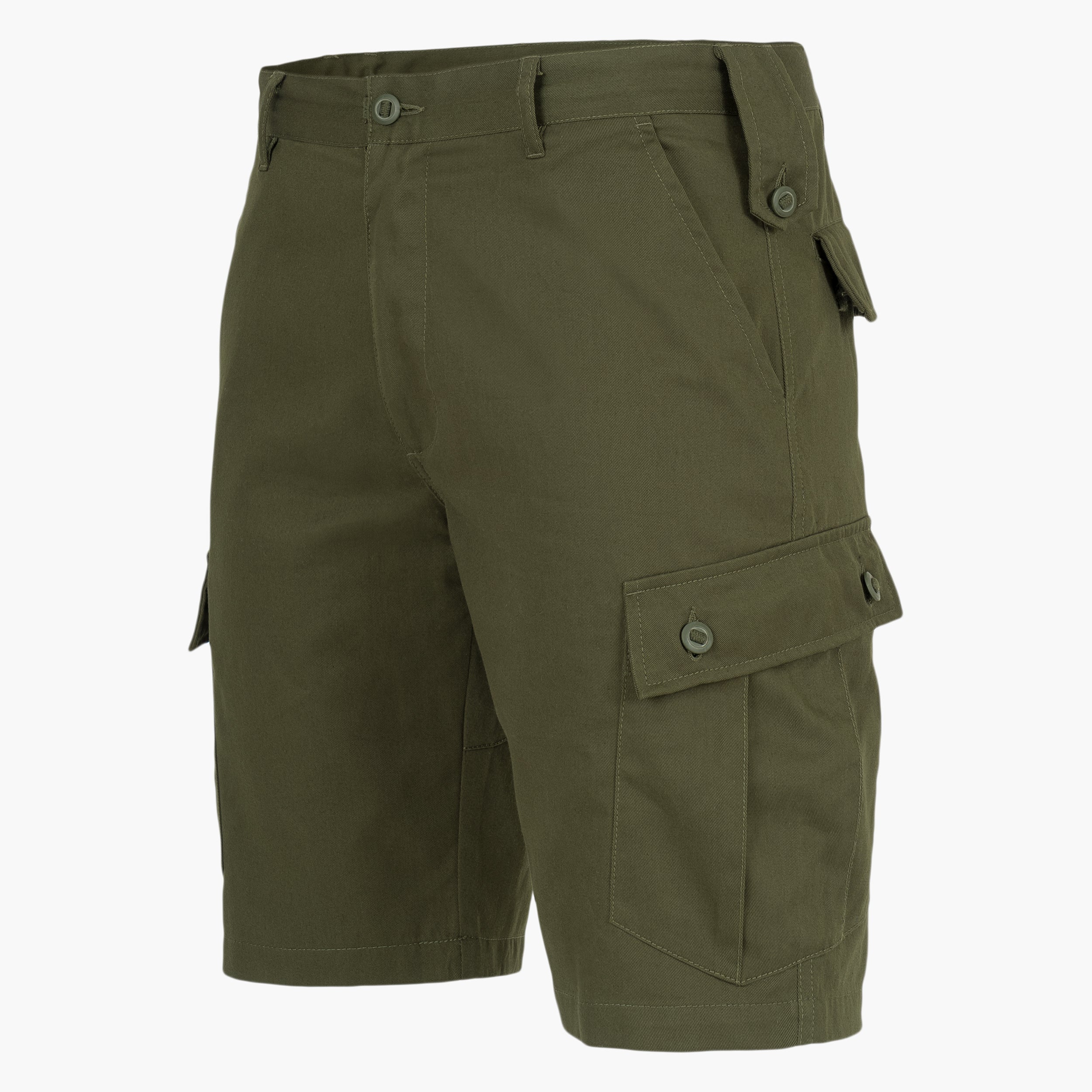 MAK Elite shorts tattici oliva policotone tasche cargo