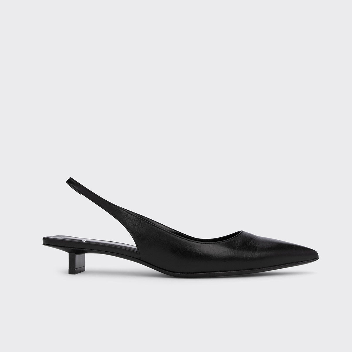 Pierre Hardy Stella slingback donna pelle nera tacco 25 mm