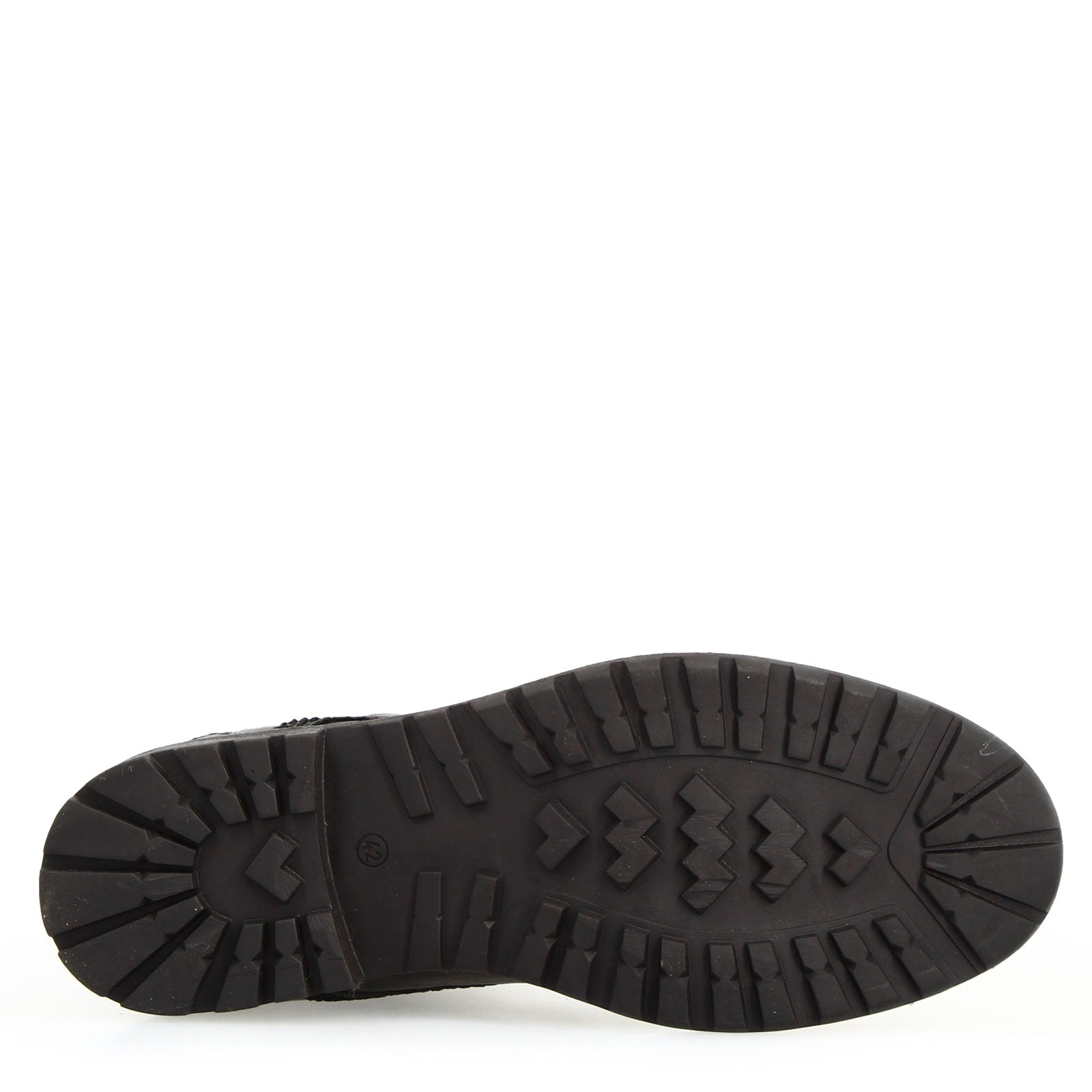 Leonardo Shoes anfibio uomo pelle nera doppia zip stringhe