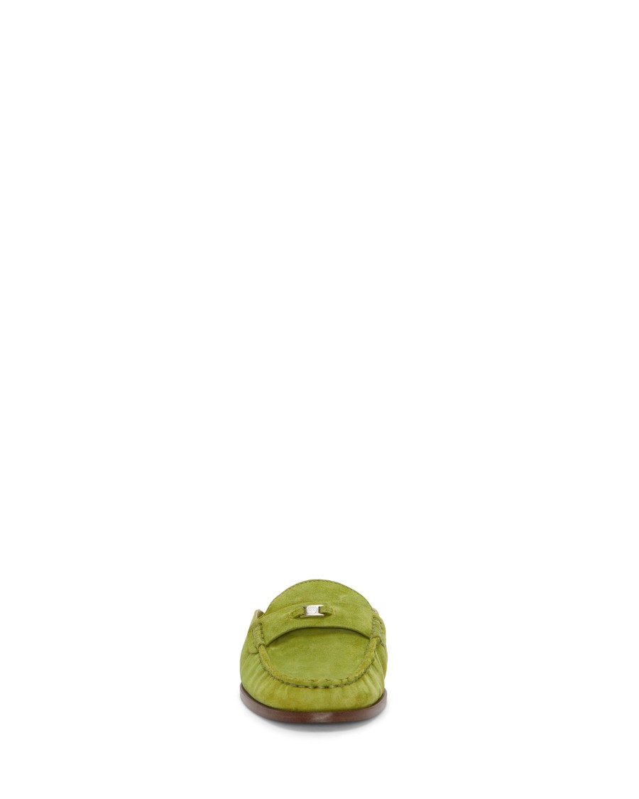 Vince Camuto Cobby Mule Donna Punta Mocassino Tacco Largo