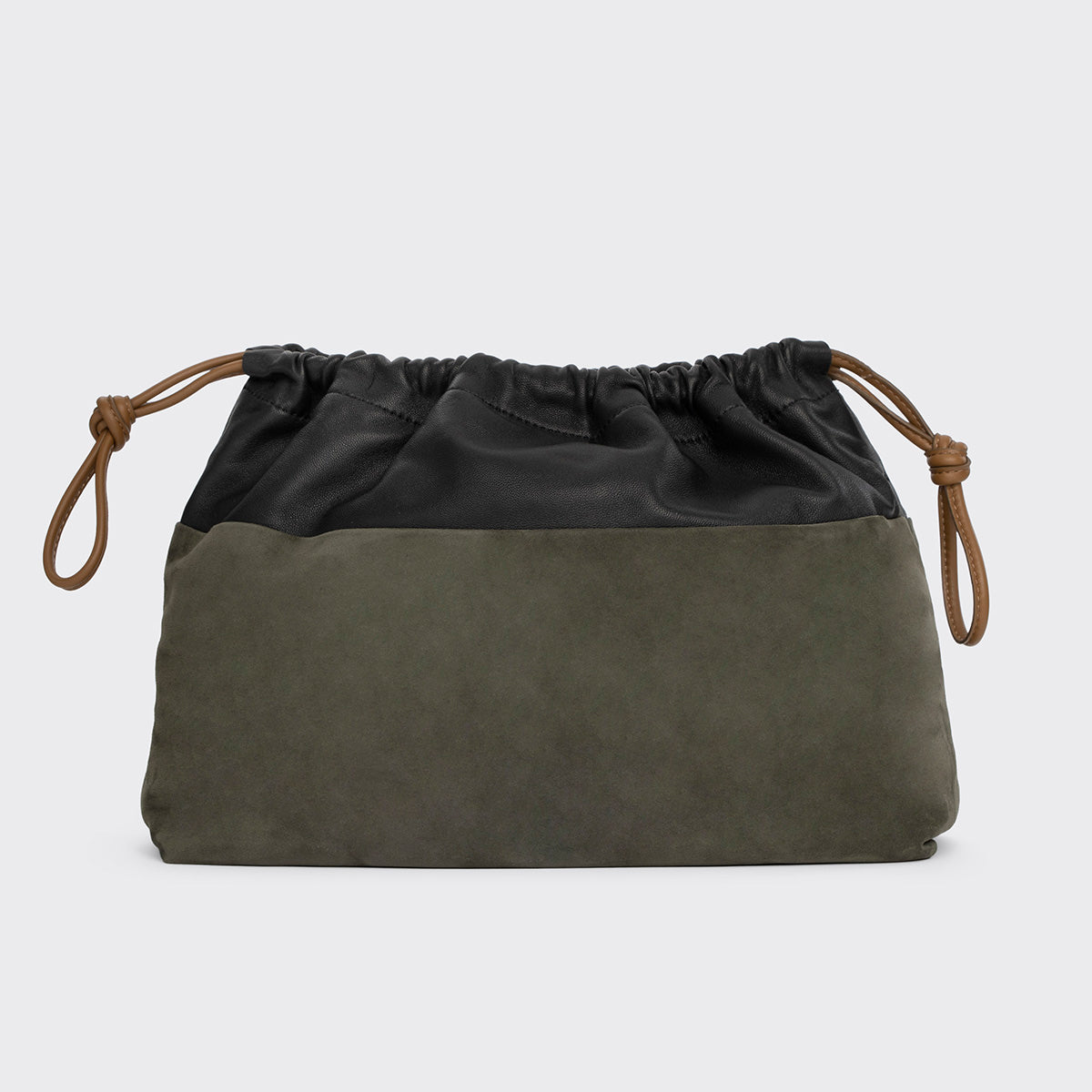 Pierre Hardy Twin Clutch Maxi pochette kaki TU