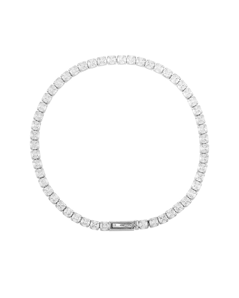 Vince Camuto bracciale tennis argento zirconia catena