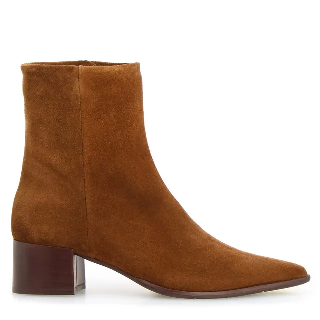 Leonardo Shoes Sibilla Stivaletti Donna marrone camoscio