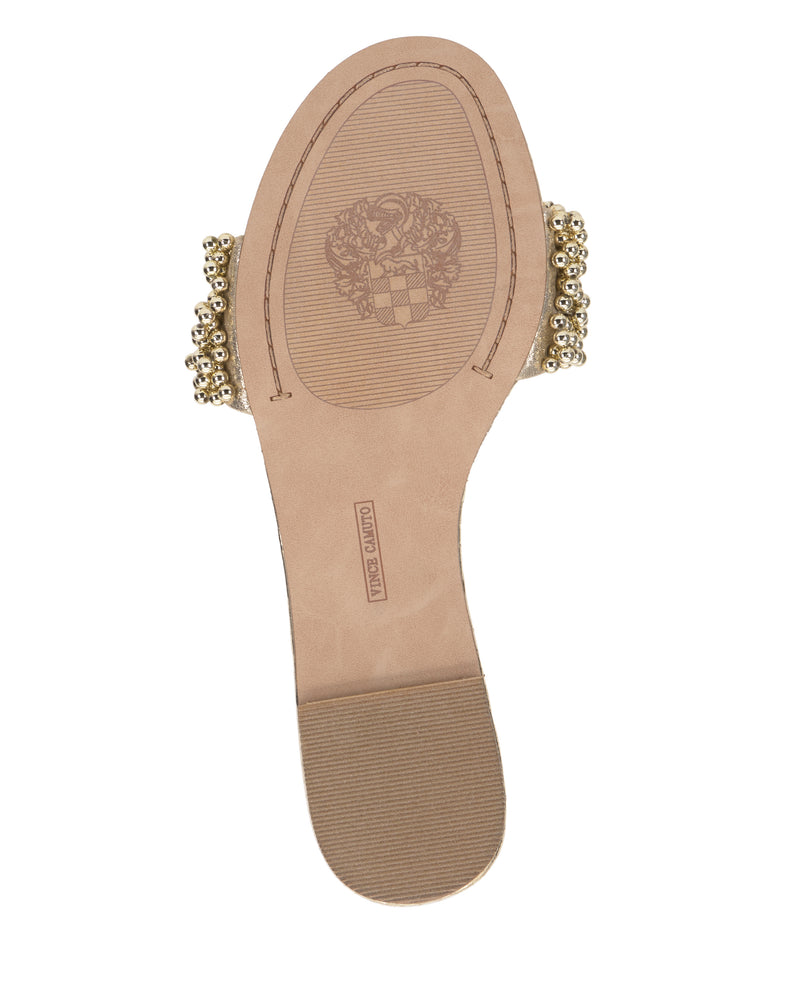 Vince Camuto Balea Sandalo Piatto Donna con Perline