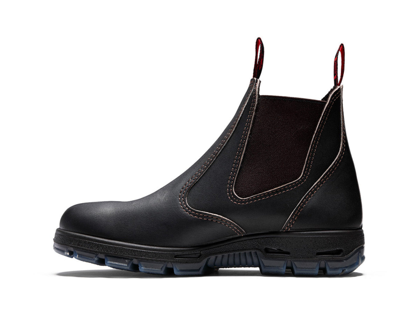 Redback Bonsall Stivali pelle marrone claret idrorepellenti