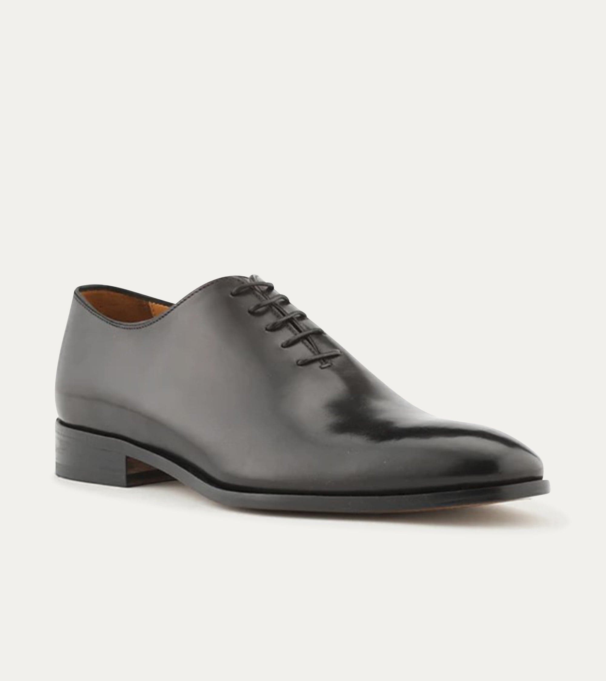 Ace Marks Carlo Wholecut Oxford scarpe oxford nere pelle