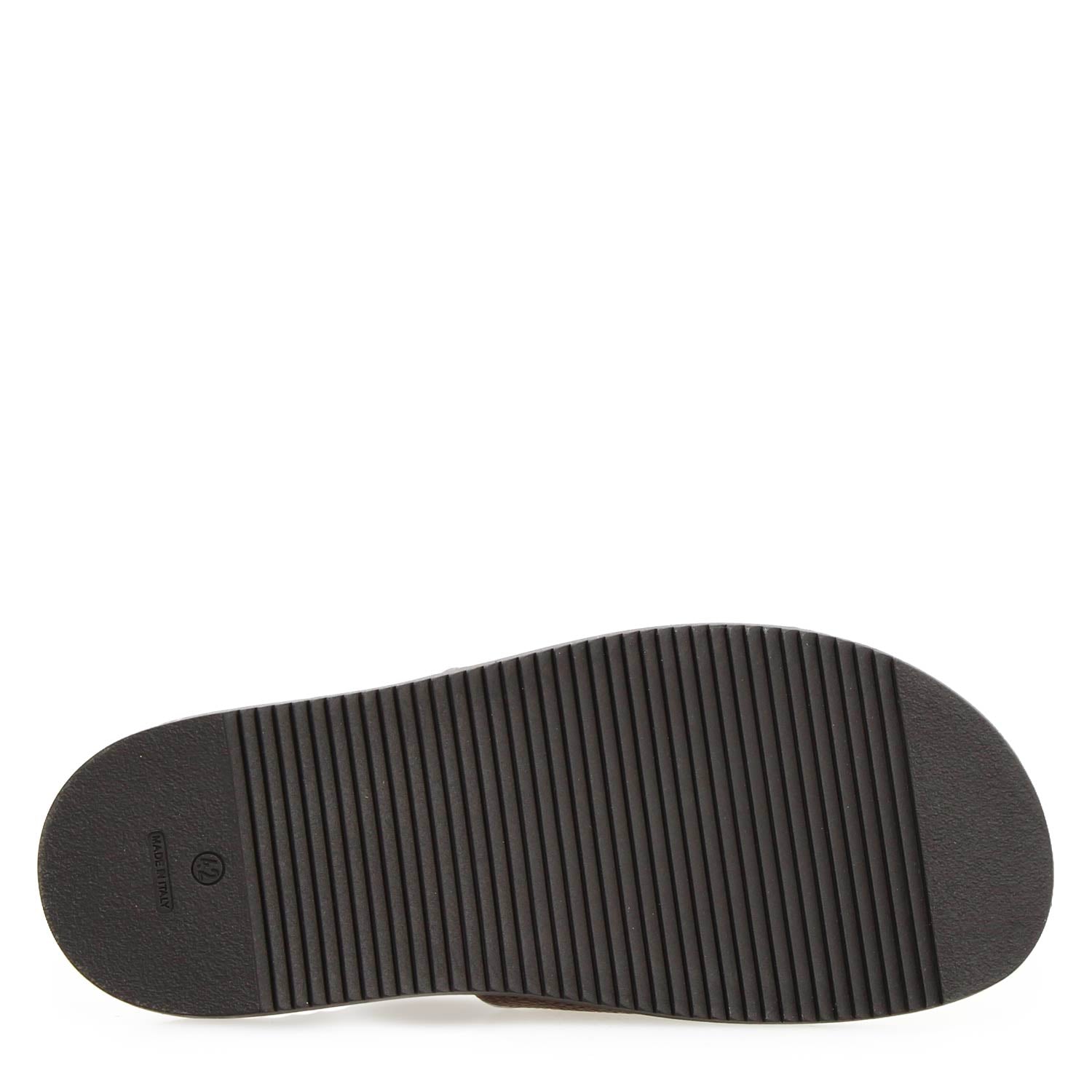 Leonardo Shoes Romolo Sandali Uomo Marrone Scuro