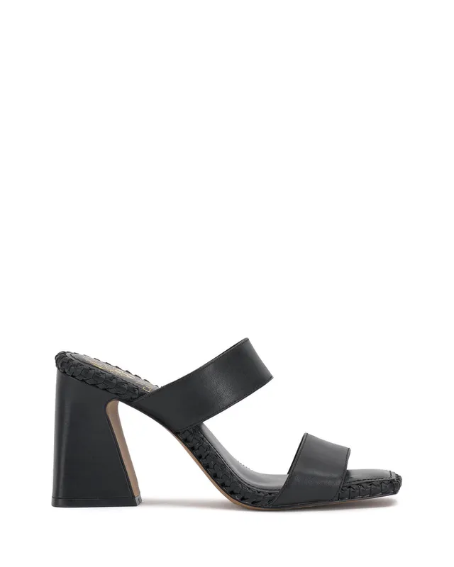 Vince Camuto Kaden Mules tacco a blocco punta quadrata
