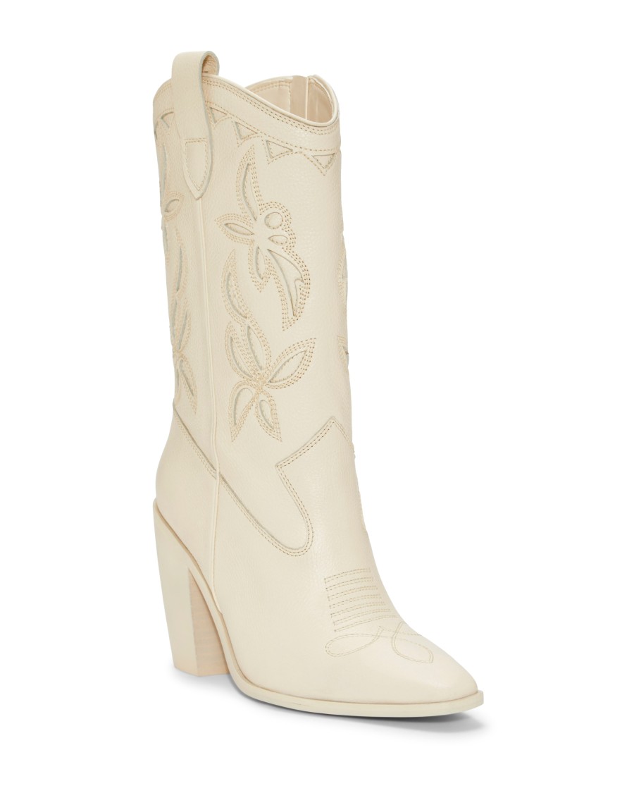 Vince Camuto Alisah Stivali Western Metà Polpaccio