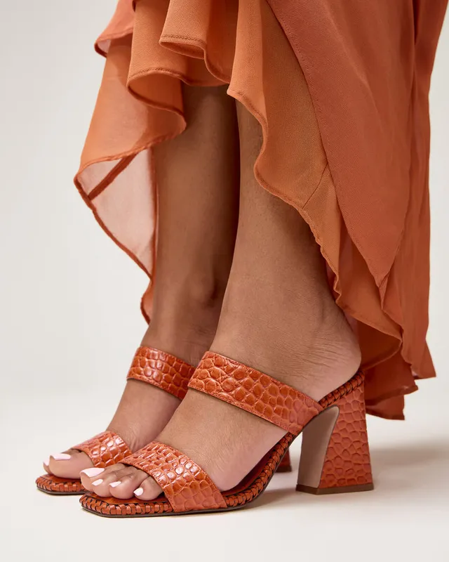 Vince Camuto Kaden mulo donna tacco blocco punta quadrata