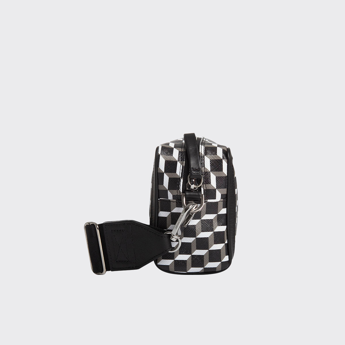 Pierre Hardy Cube Box Maxi Cube Box borsa a tracolla nera TU pelle