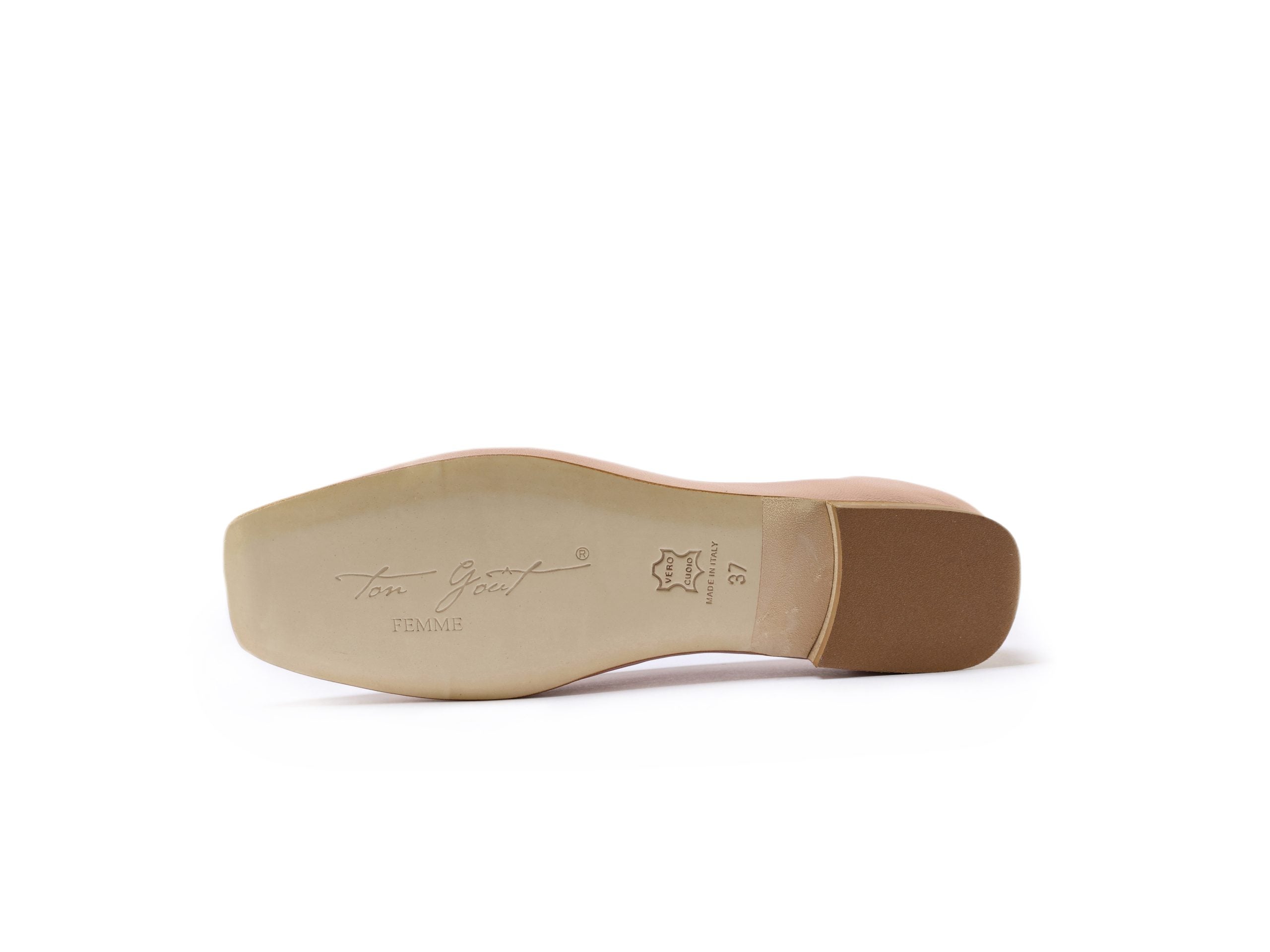 Ton Goût Zoe Ballerina donna nappa rosso
