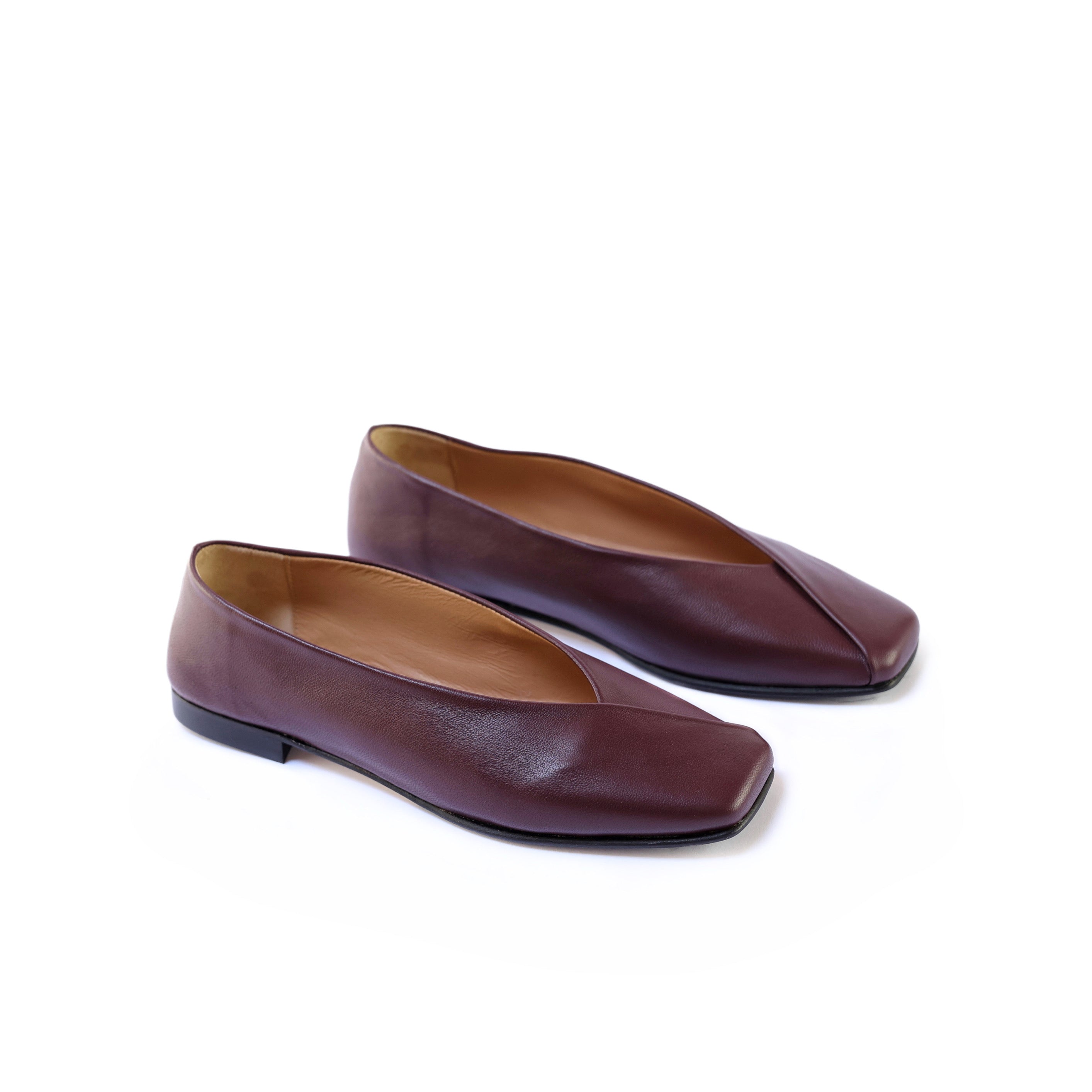Ton Goût Bay Ballerina donna pelle nero 37