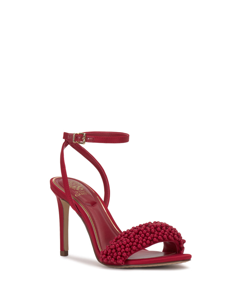 Vince Camuto Arleem Sandalo Donna con Perline Tacco