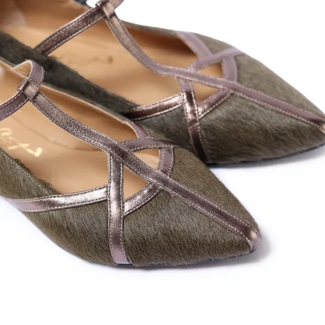 Ton Goût Angelica T.Moro Ballerine Donna Cavallino