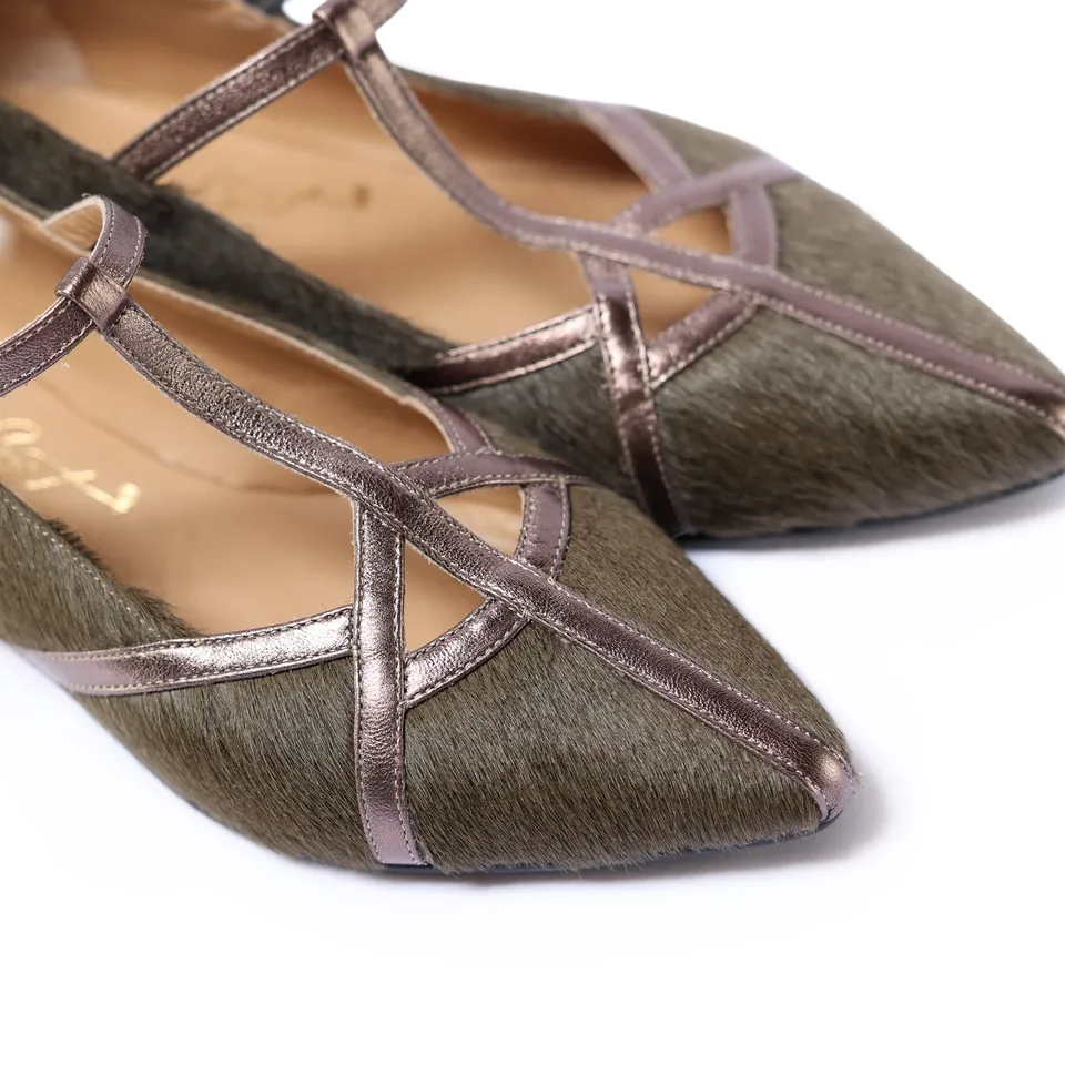 Ton Goût Angelica T.Moro Ballerine Donna Cavallino