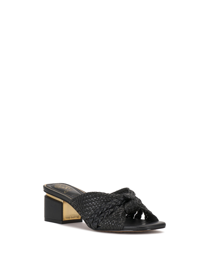 Vince Camuto Atemly Sandalo Nodo Tacco Blocco