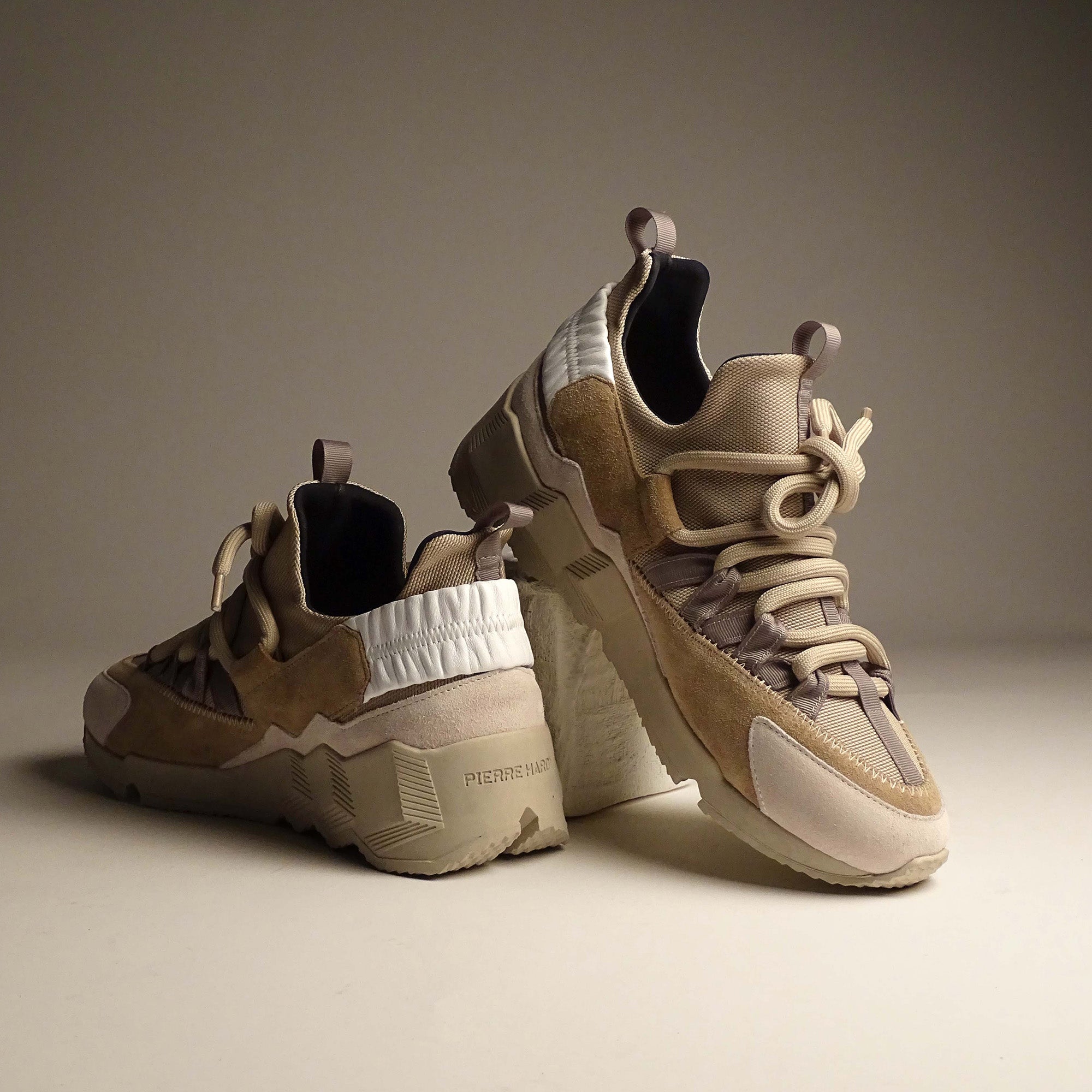 Pierre Hardy Trek Comet Sneakers Sabbia 40 mm